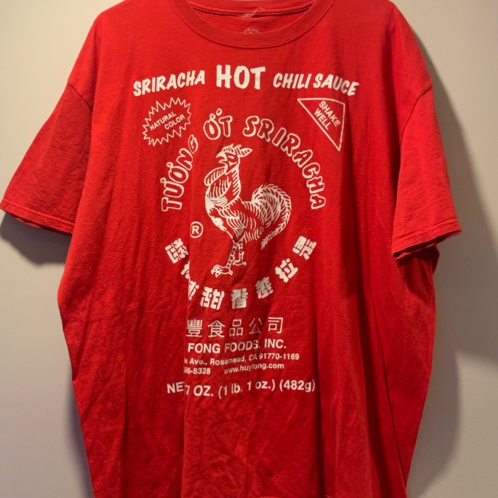 Sriracha Chili Sauce Tee